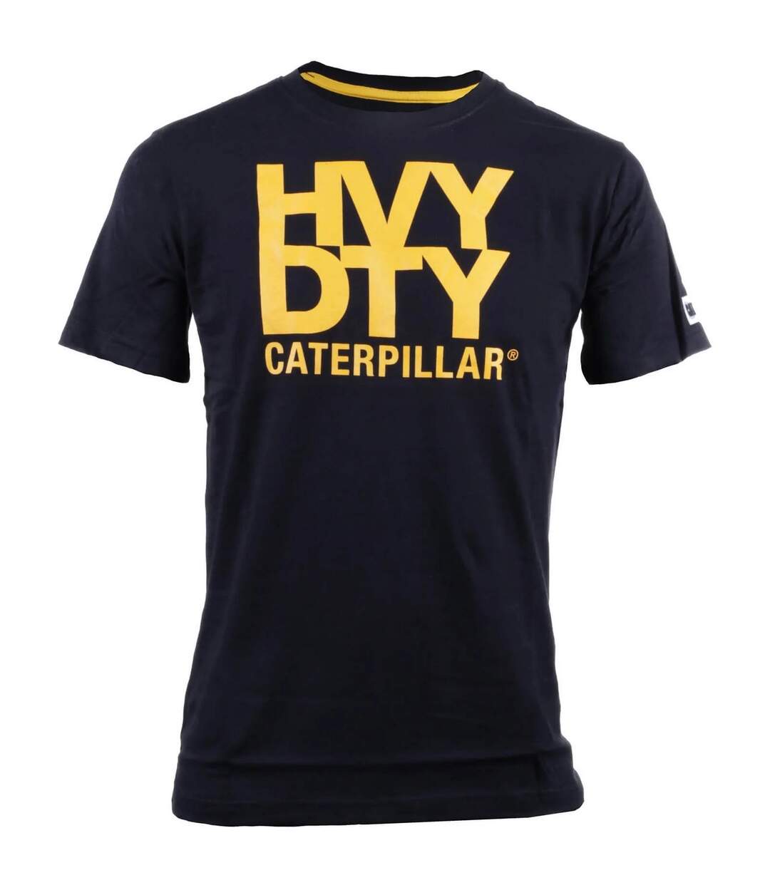 T-shirt trademark homme noir Caterpillar