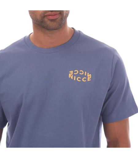 T-shirt Style Logo Tanetta Homme Bleu Nicce