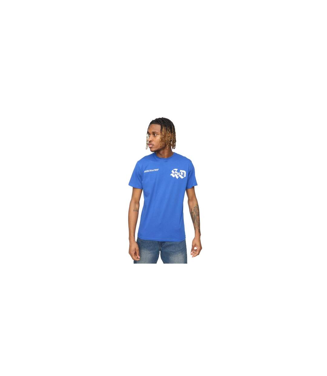 T-shirt Manches Courtes Cartellio Homme Bleu Kings Will Dream-1