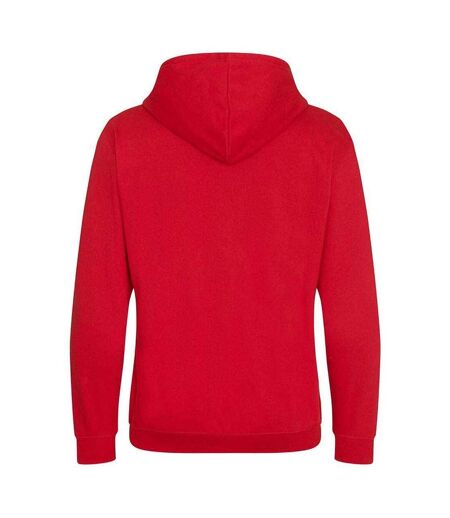 Veste à capuche varsity homme rouge feu / blanc Awdis