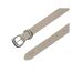 Ceinture taupe/argent femme calvin klein jeans 2 piece suede-2