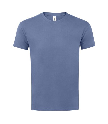 SOLS Mens Imperial Heavyweight Short Sleeve T-Shirt (Blue) - UTPC290