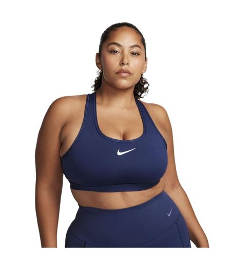 Brassière De Sport Femme Bleu Nuit Nike