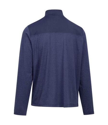 Haut De Survêtement Lawrie Homme Bleu Marine Chiné Trespass