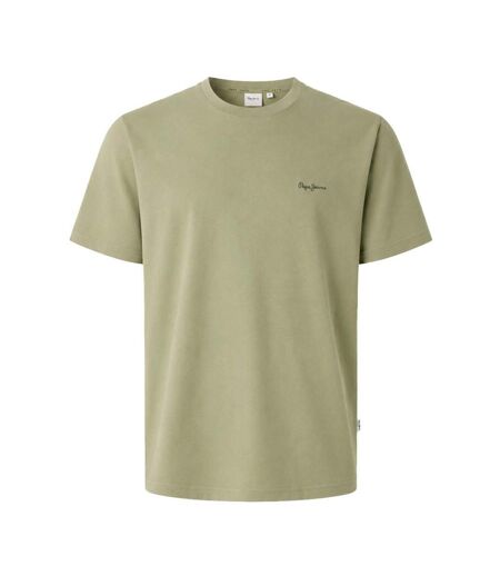 T-Shirt vert homme pepe jeans contrast connor