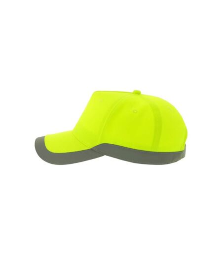 Casquette De Baseball Motif/style Réfléchissant Helpy-s Adulte Jaune Fluo Atlantis Headwear