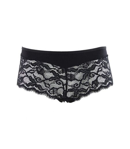 LOU Shorty Femme Dentelle BELLE DE LOU Noir