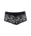 LOU Shorty Femme Dentelle BELLE DE LOU Noir-1