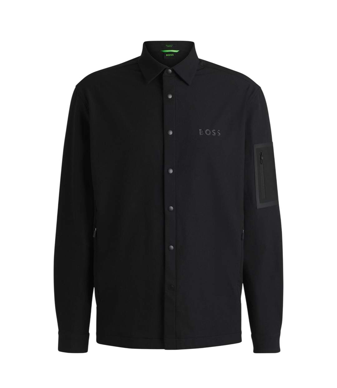 Surchemise Manches Longues B Lite Homme Noir Boss-2