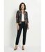 Blouson esprit bomber tissu bouclette imprimé-3