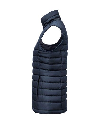 Womens/ladies Arches Padded Bust Gilet Navy James Harvest