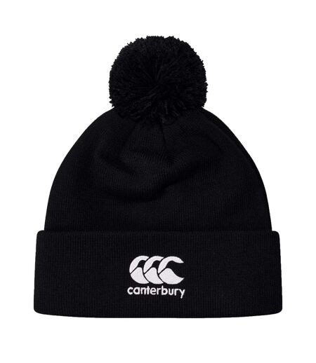 2025 Bobble Beanie Black Canterbury