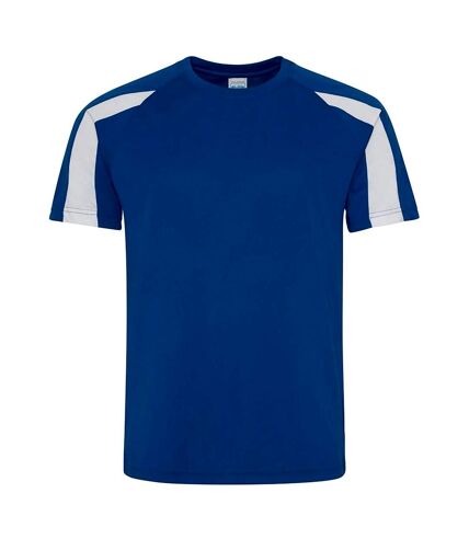 AWDis Cool - T-shirt - Homme (Bleu roi / Blanc) - UTPC5918