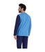 Pyjama long col rond homme Ecopack Athena-3