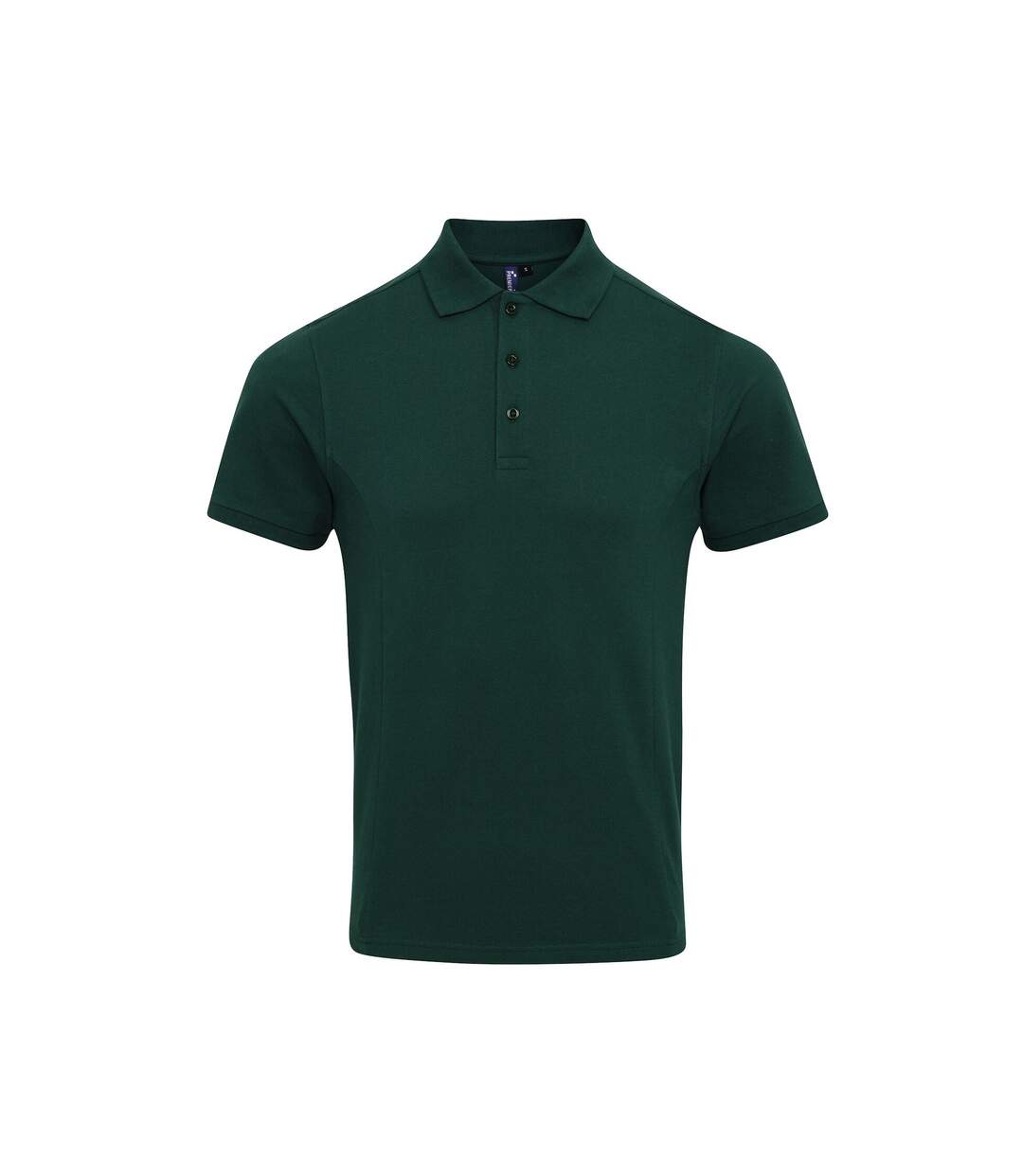 Premier - Polo piqué COOLCHECKER - Homme (Vert bouteille) - UTRW6268