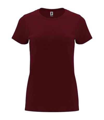 T-shirt capri femme pourpre foncé Roly