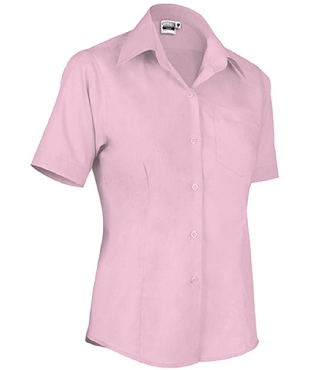 Chemise manches courtes - Femme - STAR MC - rose pastel