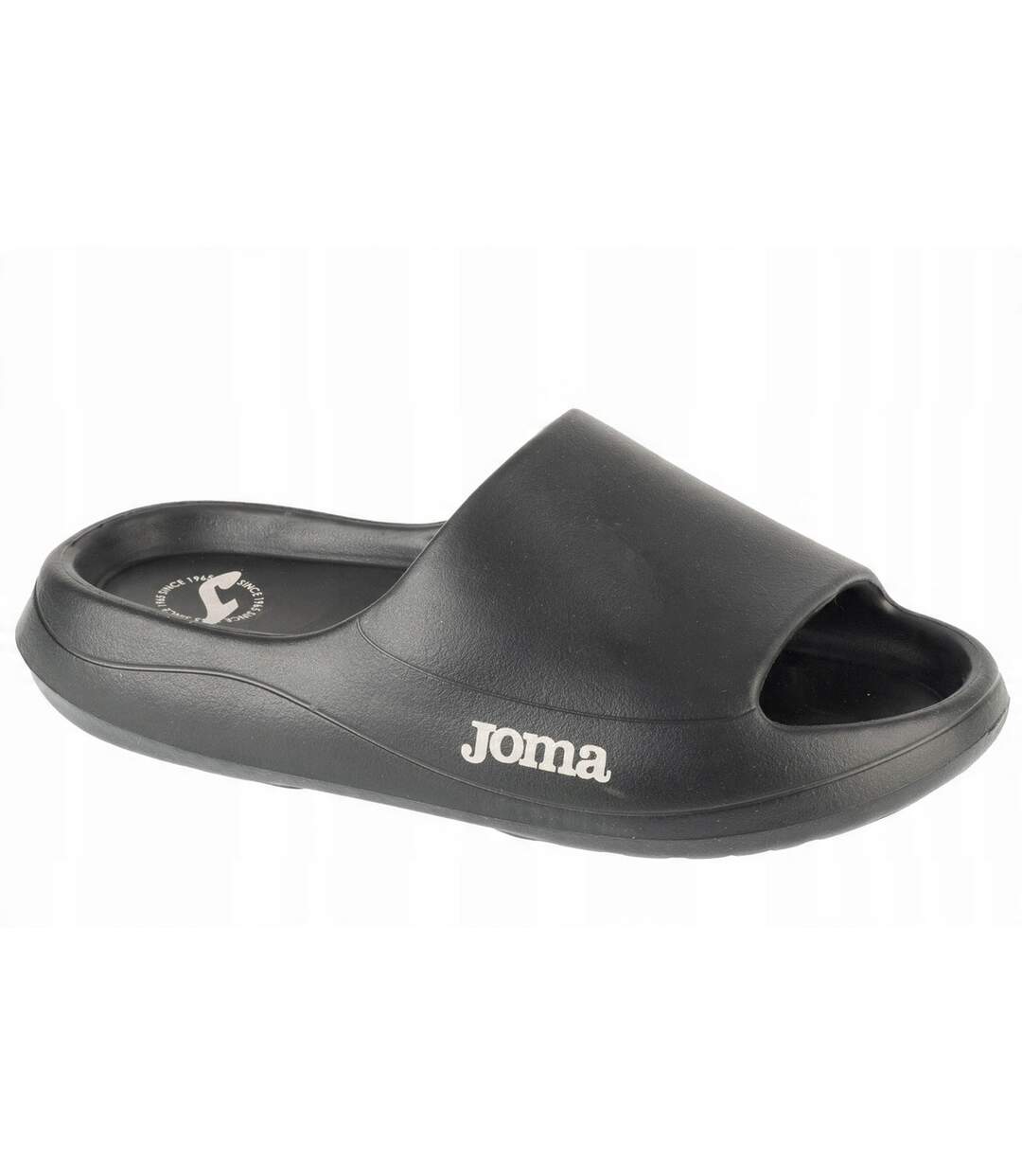 Claquettes Motif/style Logo Femme Noir Joma-1