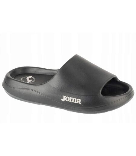 Claquettes Motif/style Logo Femme Noir Joma