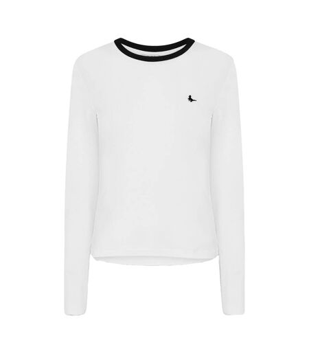 T-shirt Manches Longues Trinkey Femme Blanc Jack Wills