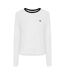 T-shirt Manches Longues Trinkey Femme Blanc Jack Wills-2