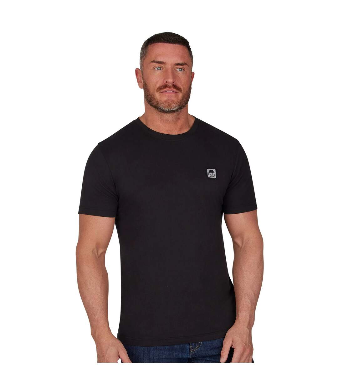 T-shirt Homme Noir Raging Bull-2