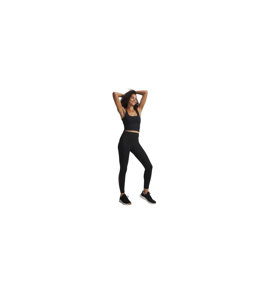 Womens/ladies Motion Leggings Black Under Armour-1