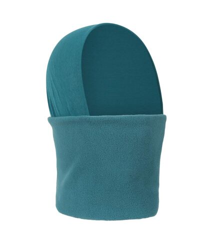 Unisex adult polar fleece snood one size teal Mountain Warehouse