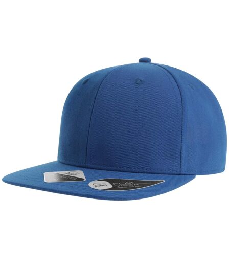 Unisex Adult James 6 Panel Recycled Polyester Snapback Cap Royal Blue Atlantis