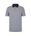 Mens Geometric Polo Shirt Black Ted Baker-1