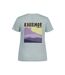 Womens/ladies Printed T-shirt Glacier Marl Karrimor-2