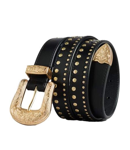 Ceinture noire femme superdry statement belt - s