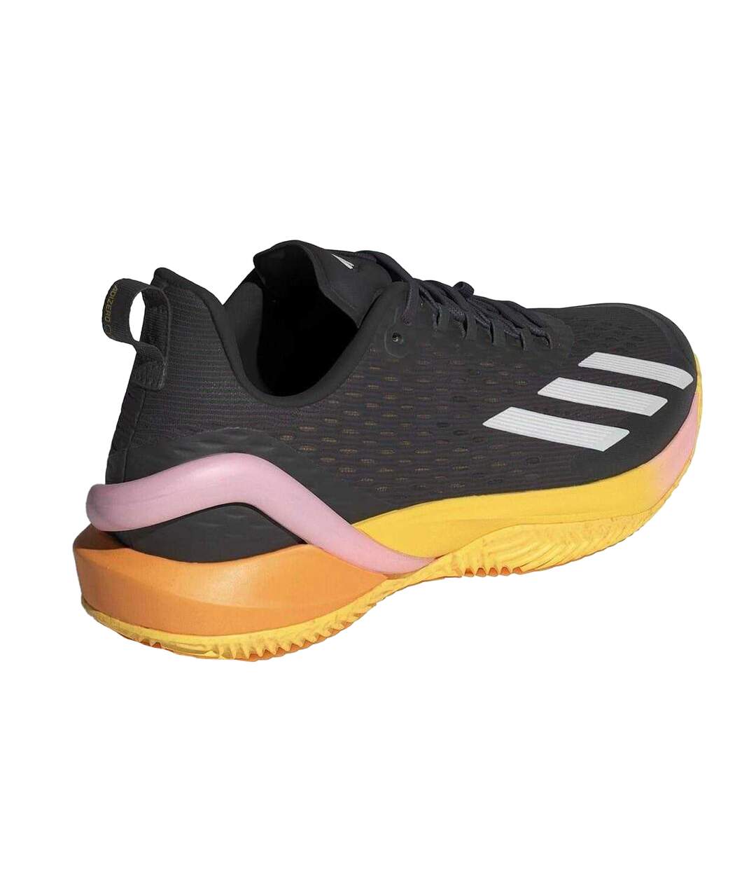 Mens Adizero Tennis Shoes Black Metallic Adidas-2