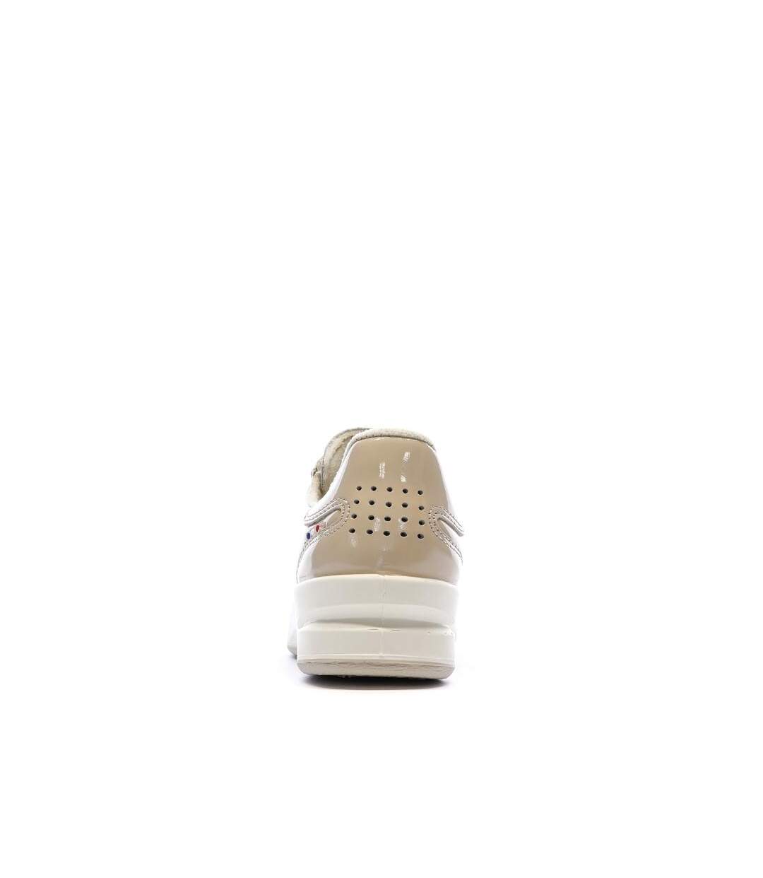 Baskets beige femme tbs tennis verni greta-3