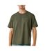 T-Shirt kaki homme pepe jeans contrast connor-1