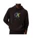 Sweat noir homme calvin klein jeans terrys-1