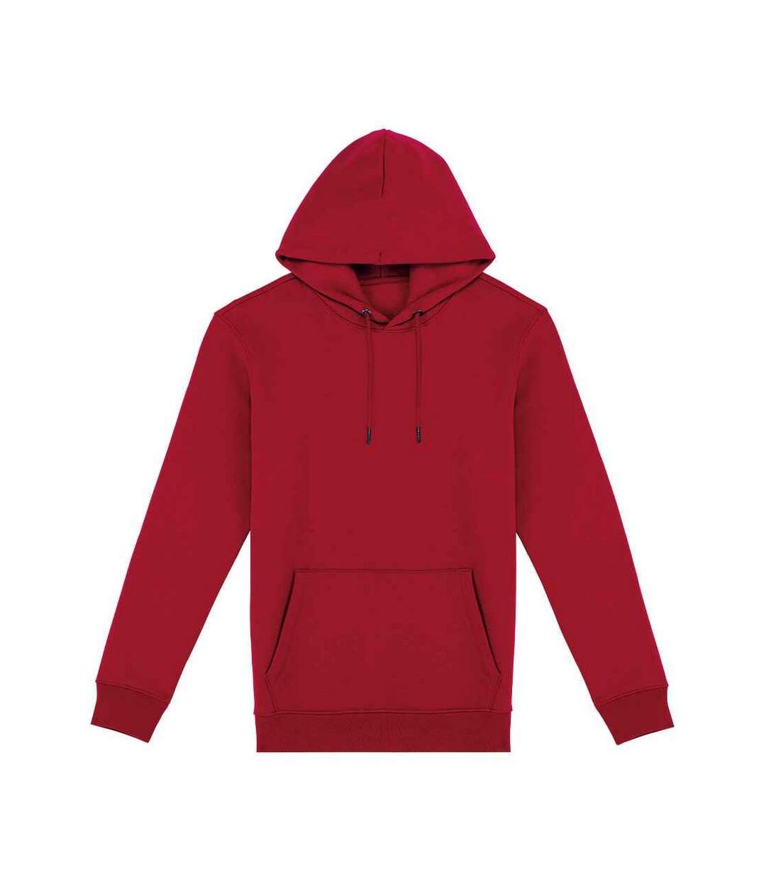 Sweat À Capuche Adulte Rouge Vif Native Spirit-1