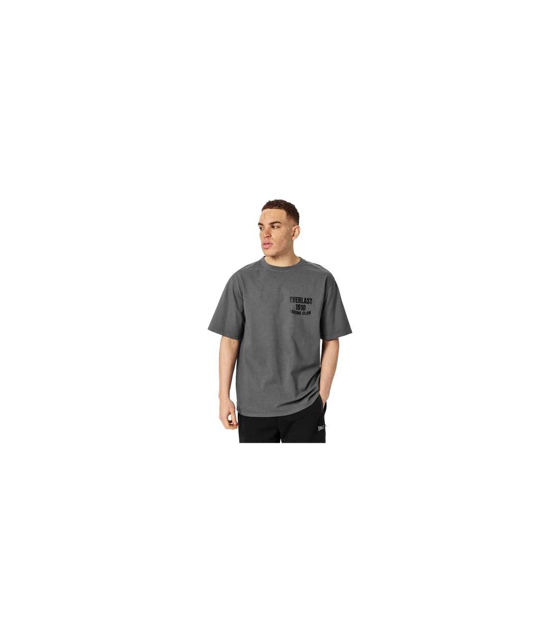 T-shirt Club Homme Gris Foncé Everlast-1
