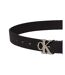 Ceinture noire femme calvin klein jeans monogram - t 100-2