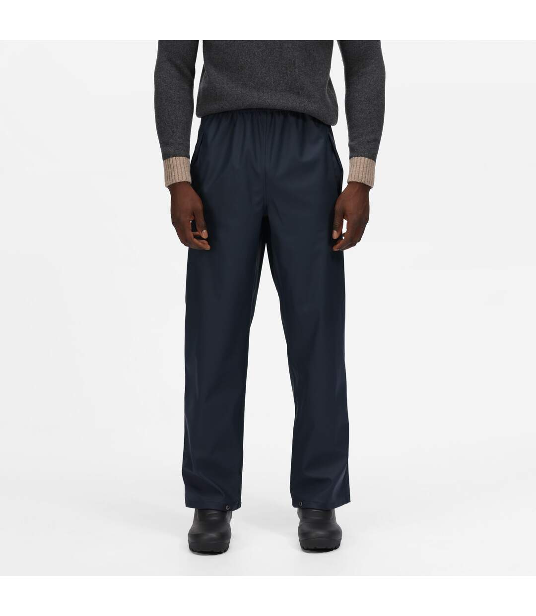 Regatta Mens Stormflex II Waterproof Over Trousers (Navy) - UTRW8402-1
