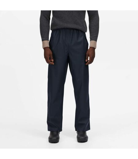 Regatta Mens Stormflex II Waterproof Over Trousers (Navy) - UTRW8402