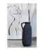 Vase Design en Céramique Cruche 35cm Noir-2