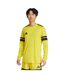 Maillot Manches Longues Squadra Homme Jaune Noir Adidas-2