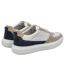 Mens u deiven leather trainers sand/white Geox-2