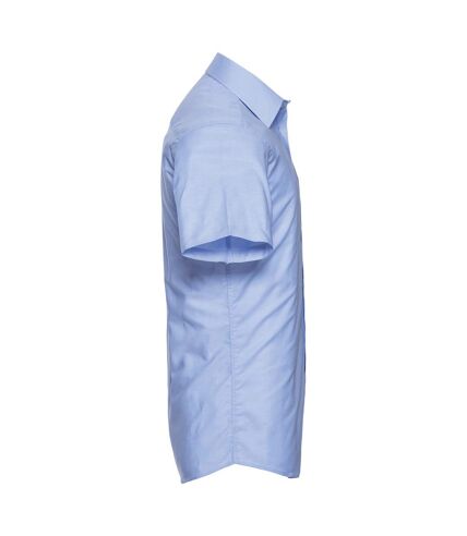 Chemise oxford homme bleu oxford Russell Collection