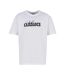 T-shirt Motif/style Logo Cursif Homme Blanc Urban Classics-1