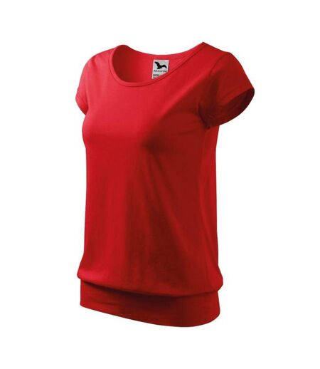 T-shirt City Femme Rouge Adler