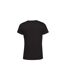B&C T-shirt à manches courtes biologique E150 pour femmes/femmes (Noir) - UTBC4774
