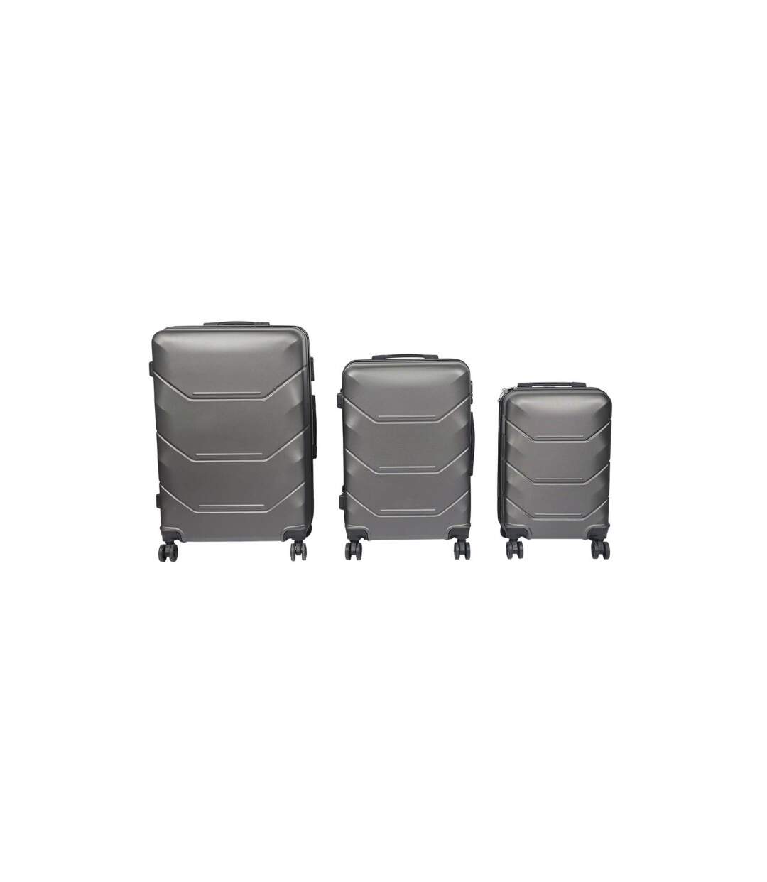 Lot de 3 Valises Londres 103L Gris-1