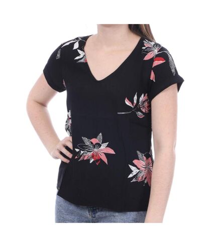 Top Noir à fleurs femme Roxy Flowee - XS